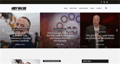 Desktop Screenshot of andywalshe.com